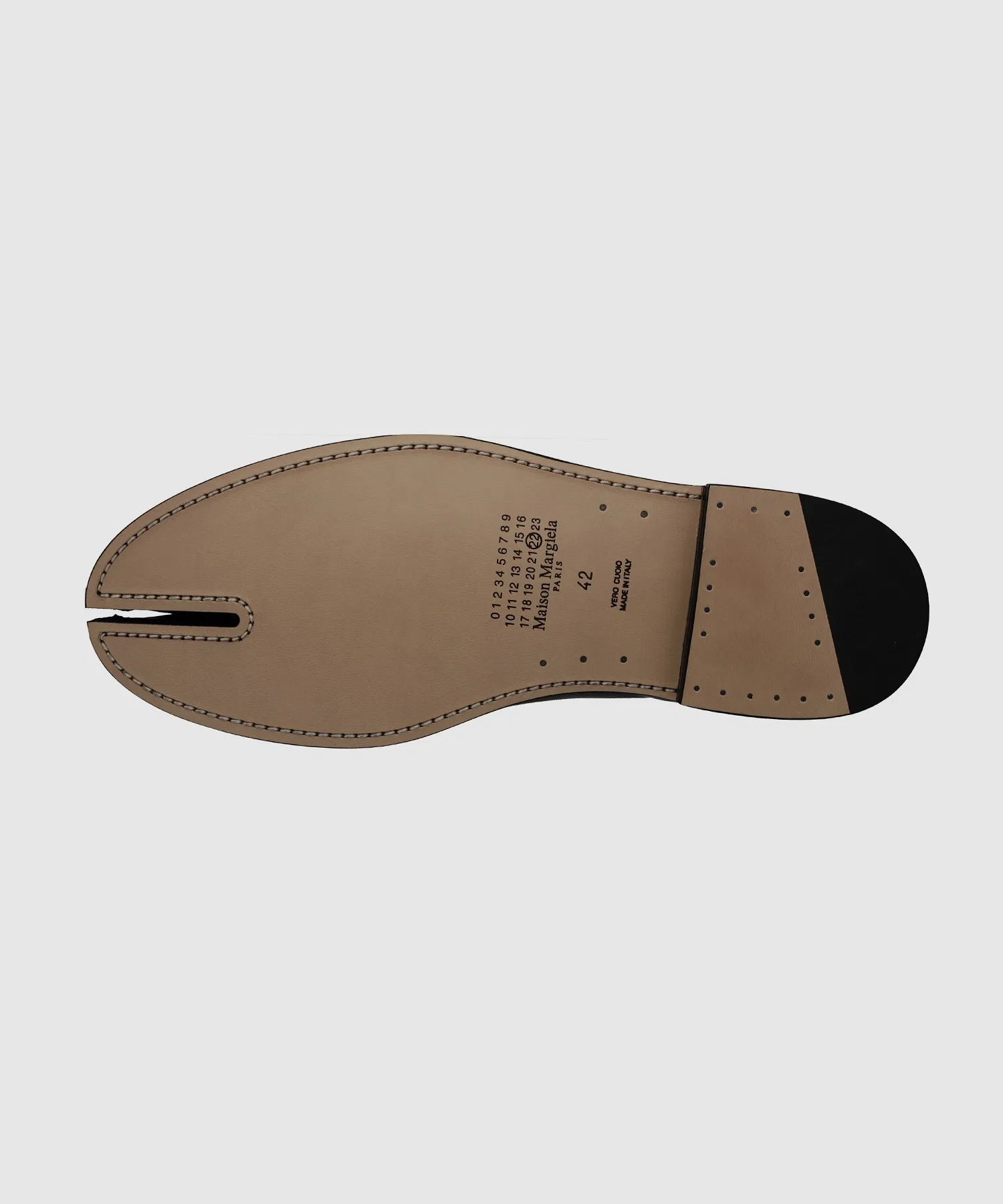 Мужские кожаные туфли Maison Margiela LACE-UPS — фото 4