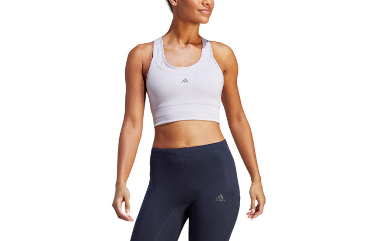 

Спортивное нижнее белье женское серебристое Adidas