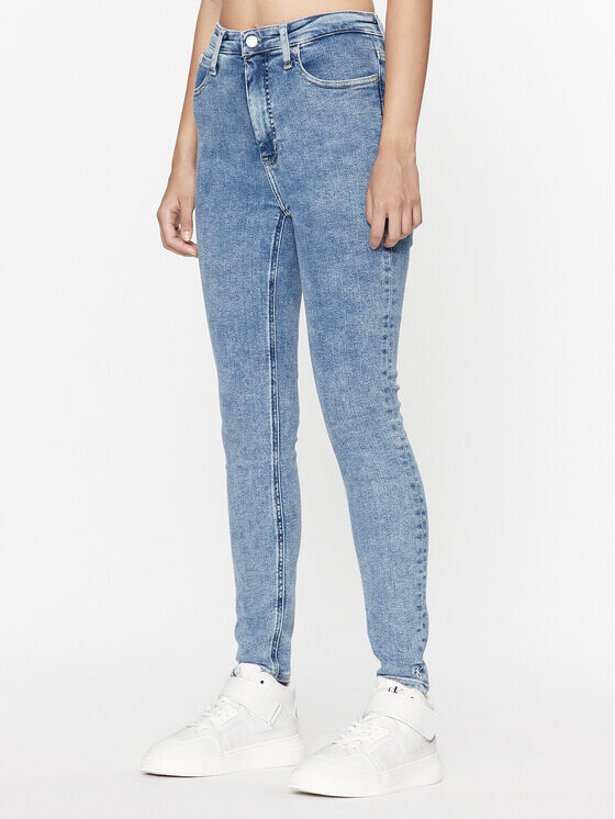 

Джинсы суперскинни Calvin Klein, синий