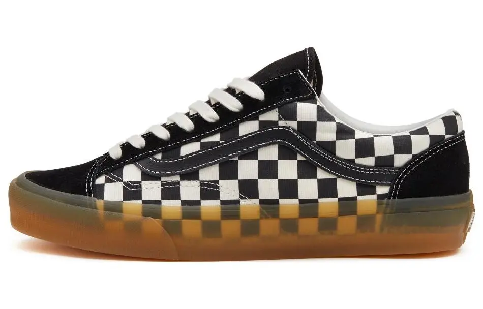 

Кроссовки Style 36 Vans 'Checkerboard - Black Gum'