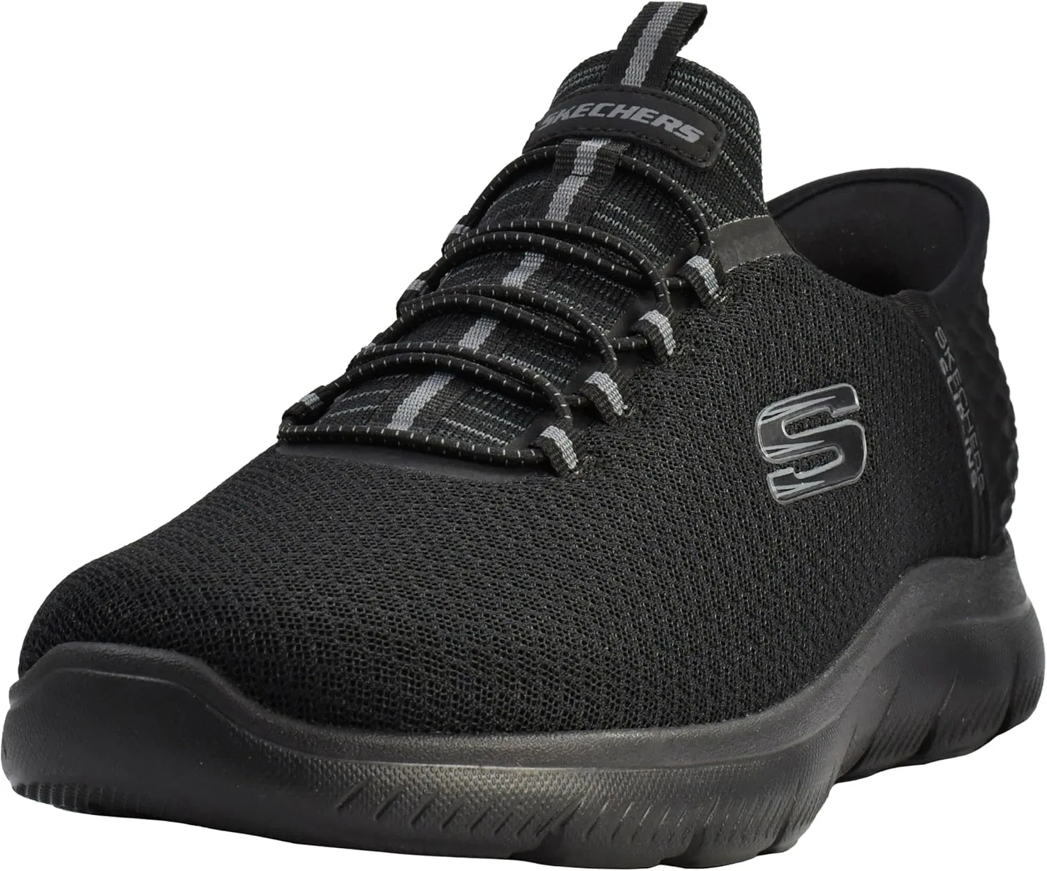 Кроссовки повседневные Skechers Summits High Range Hands Free Slip-in, черный