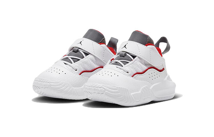 Кроссовки Jordan Stay Loyal White University Red TD — фото 3