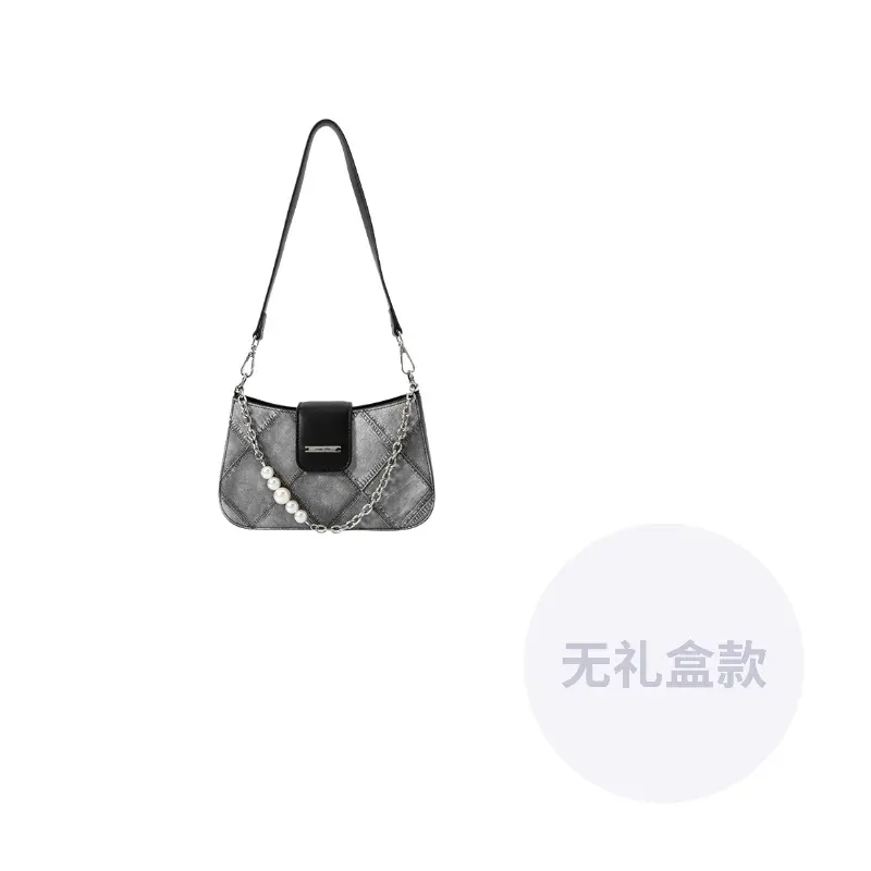 

SEM/R Синтетическая кожаная сумка через плечо, Style A Black