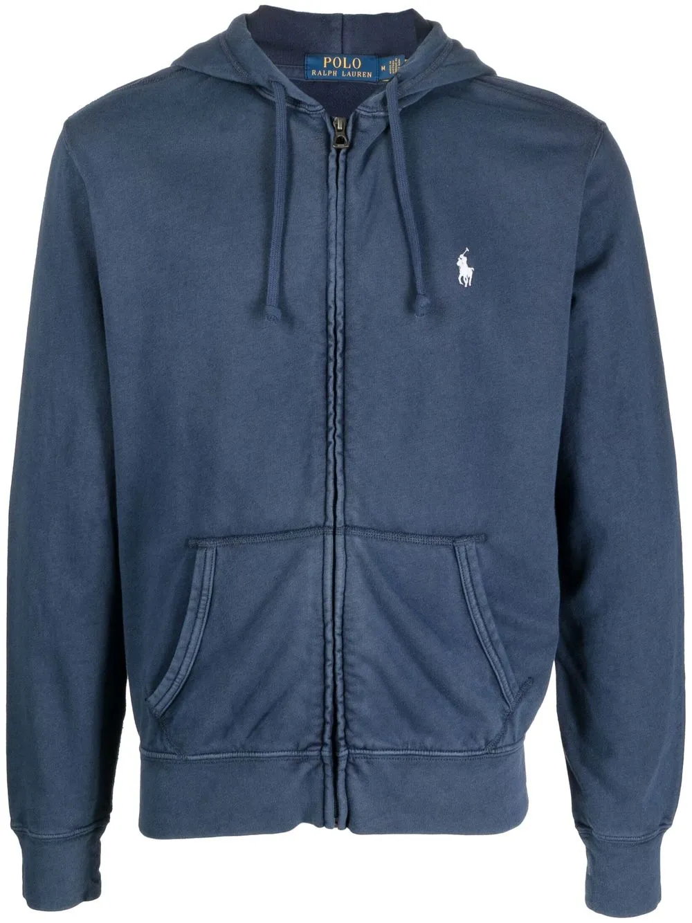 

Худи с кулиской и вышитым логотипом POLO RALPH LAUREN, синий