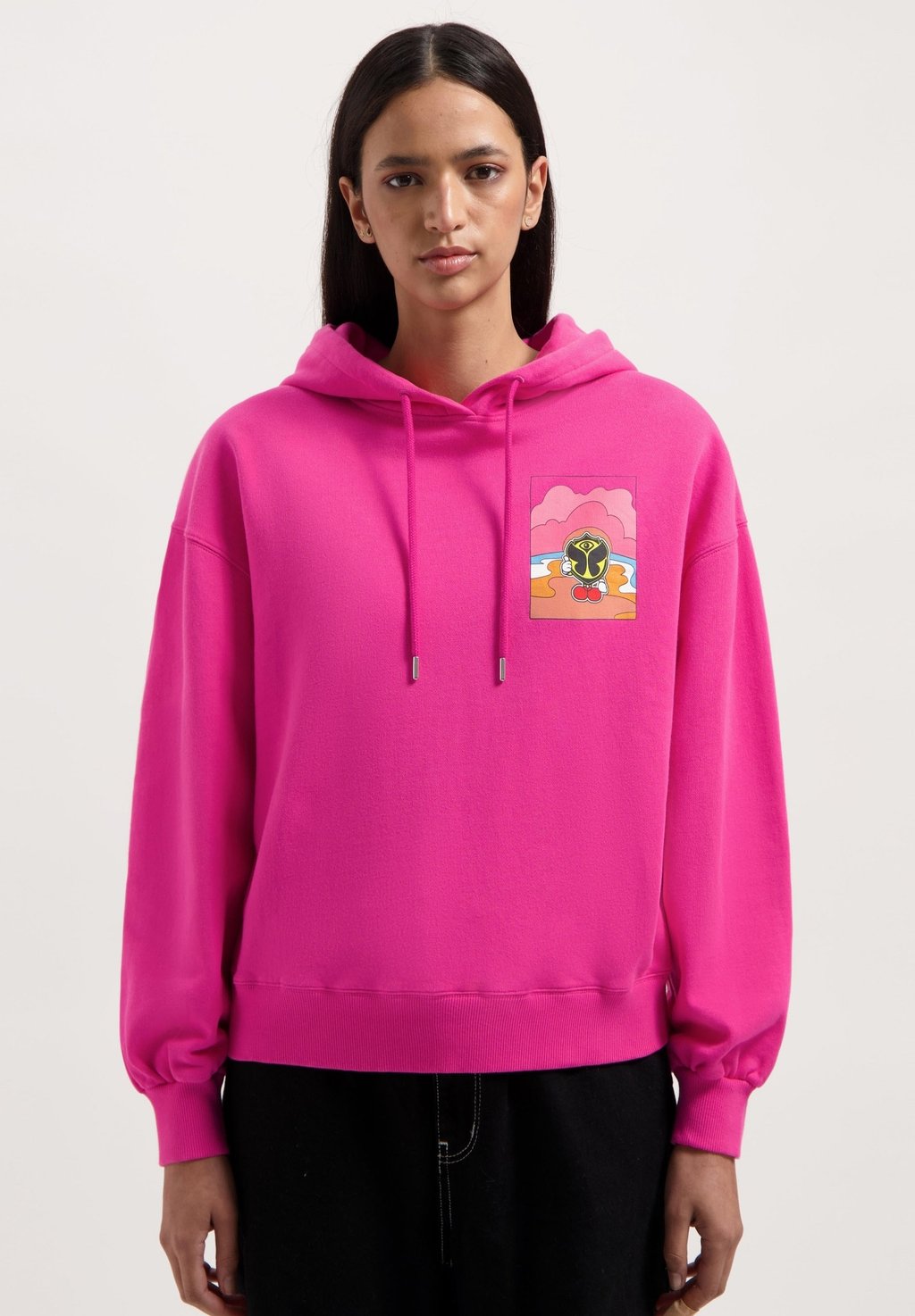 

Толстовка HAPPICON THUMBS UP - Hoodie Tomorrowland Store, розовый