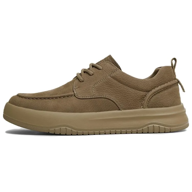Мужские повседневные туфли low top Tata, желтый коричневый — фото 3