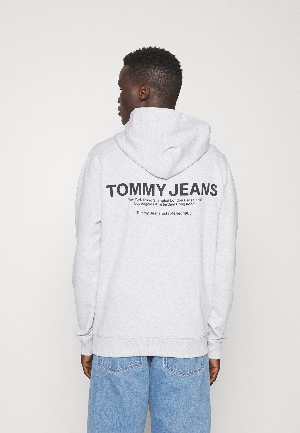 

Толстовка ENTRY GRAPHIC Tommy Jeans, серебристо-серый вереск
