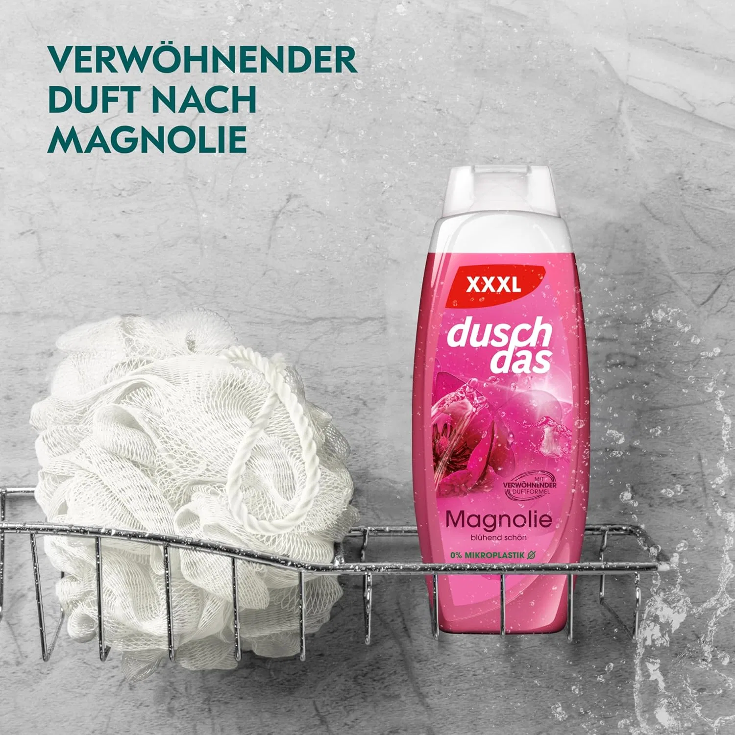 Гель для душа Duschdas Magnolia XXXL с ароматом магнолии, 675 мл (5 шт.) Duschdas — фото 4