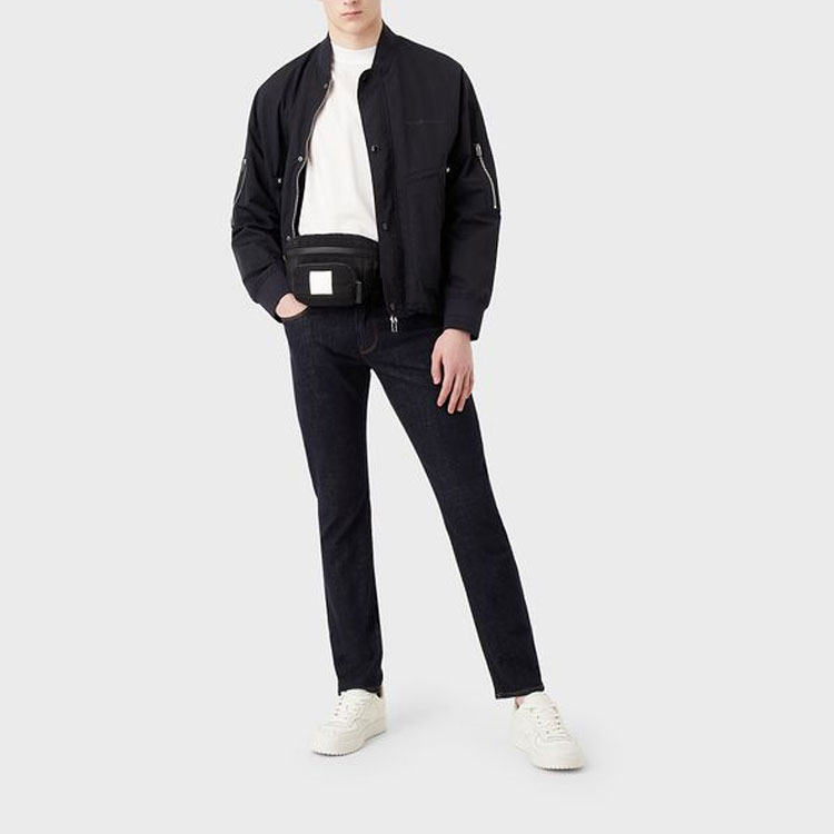 EMPORIO ARMANI Джинсы мужские indigo — фото 4