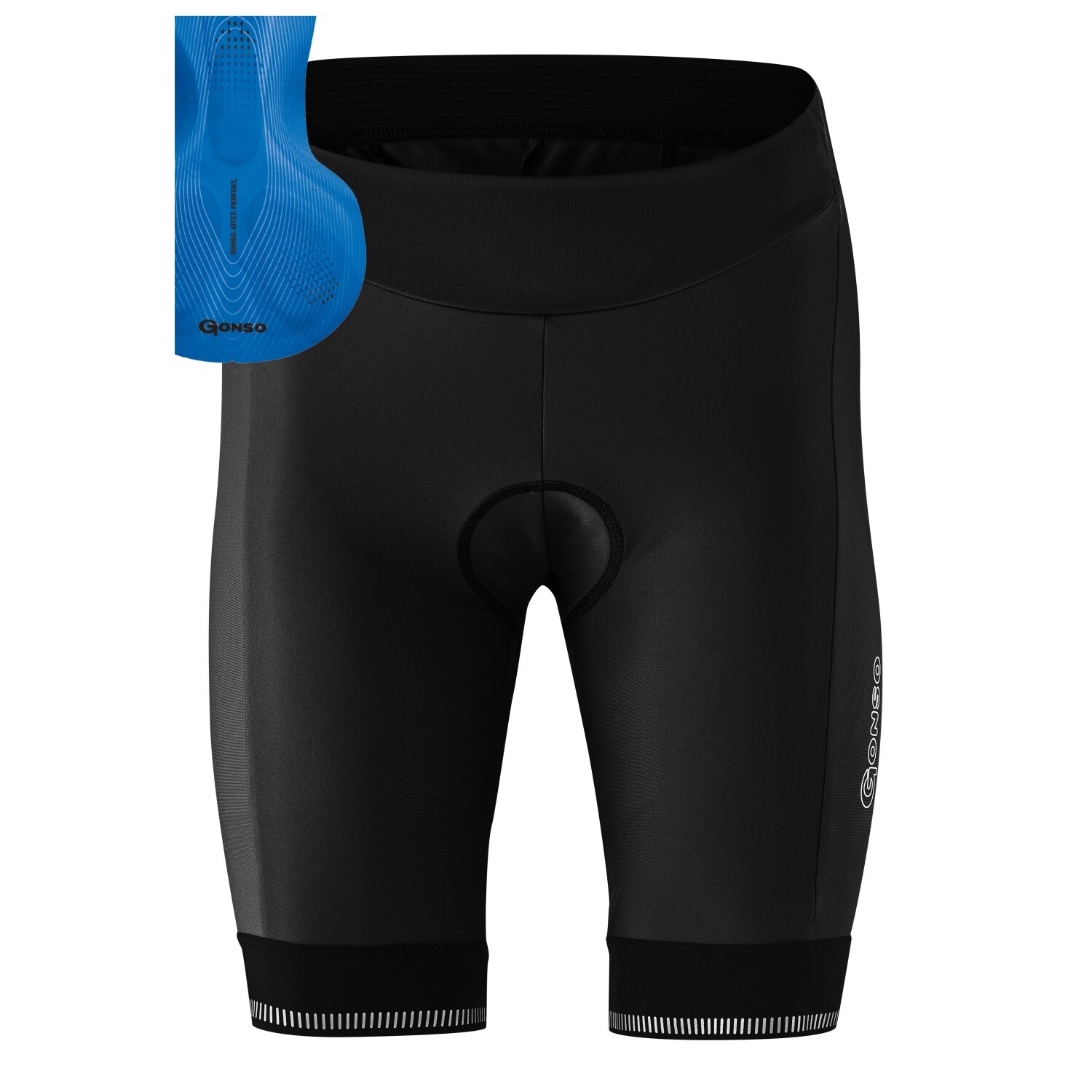 

Велосипедные шорты Gonso Women's Sitivo, цвет Black/Skydiver