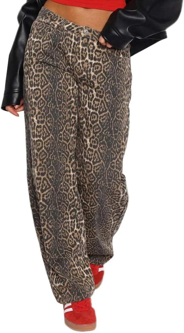 

Женские брюки-джинсы Low Rise Wide Leg Justalwart