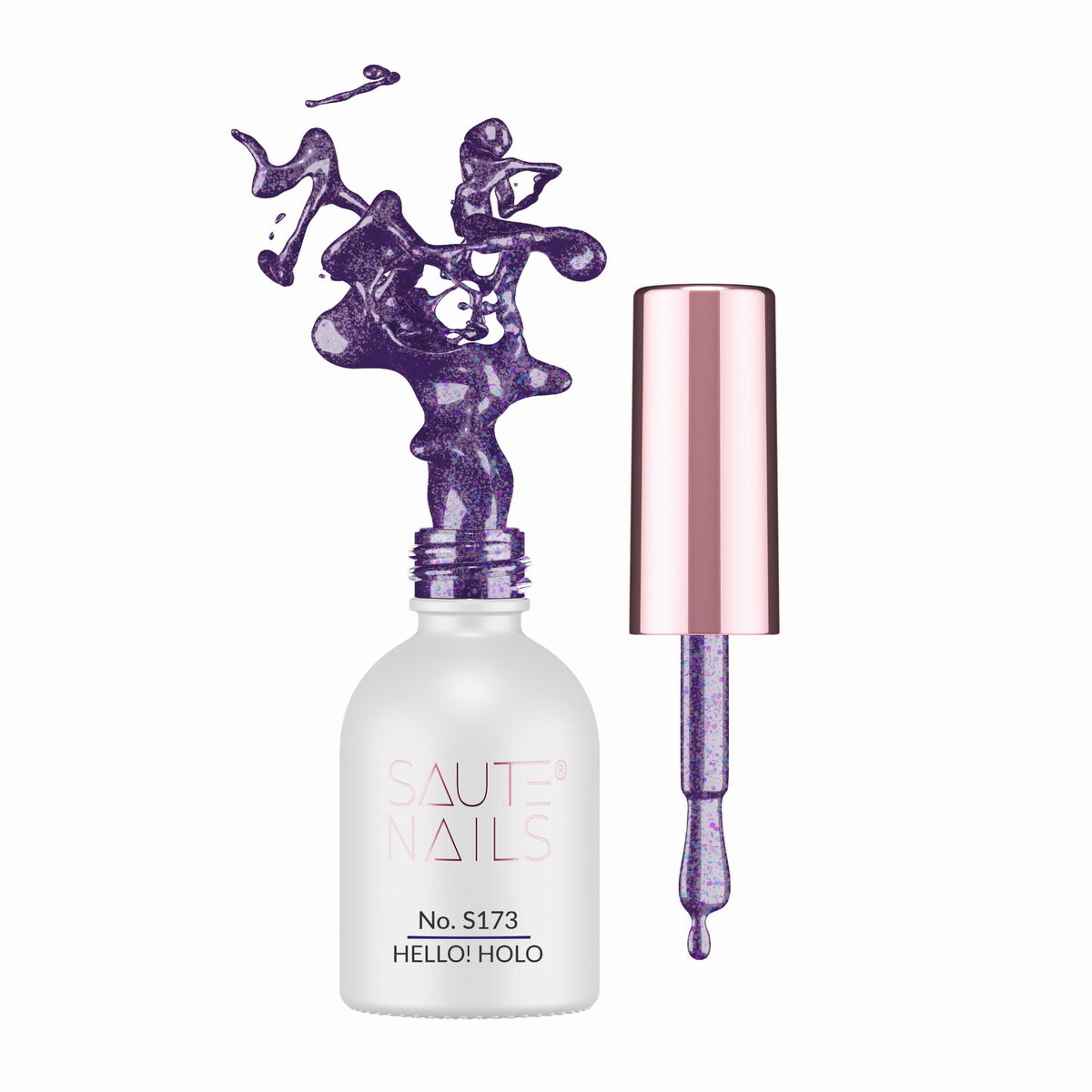 

Saute Nails, Hybrid Nail S173 Здравствуйте! Холо, 8 мл