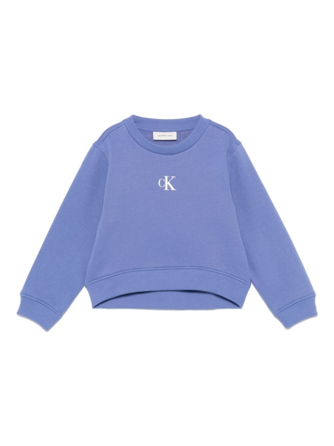 

Толстовка с логотипом Calvin Klein Kids, фиолетовый