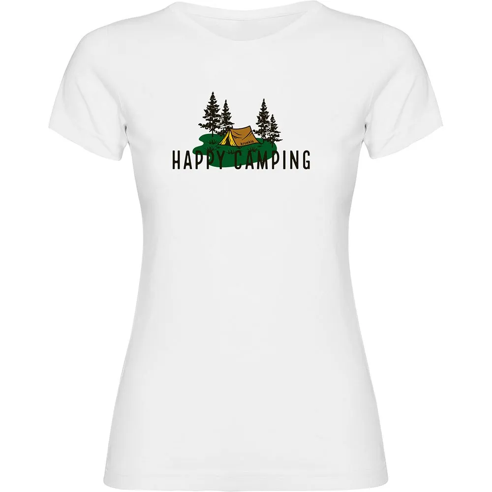

Футболка Kruskis Happy Camping, белый