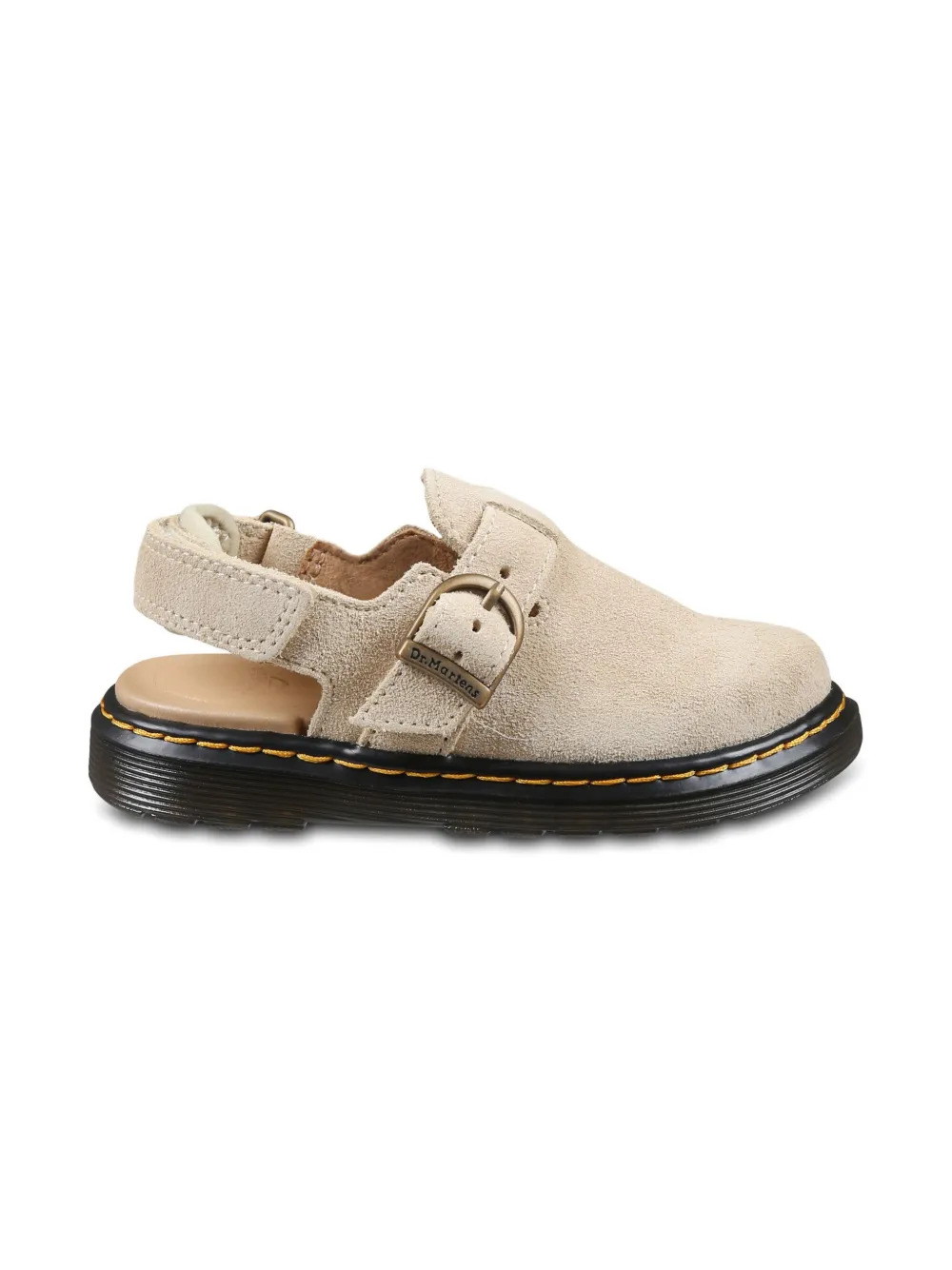 Сандалии Jorgie Dr. Martens Kids, светло-бежевый — фото 2