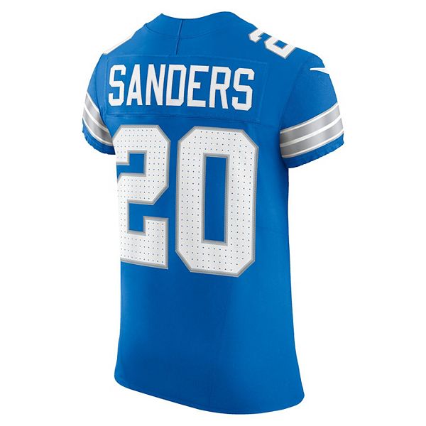 Футболка Barry Sanders Detroit Lions синяя Nike — фото 4