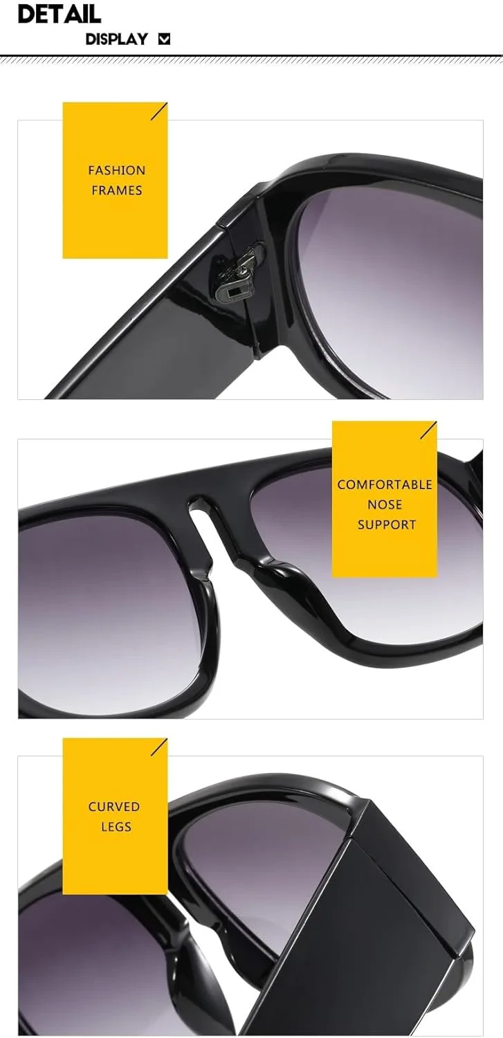 

Мужские солнцезащитные очки с крупной оправой для активного отдыха на природе, для поездок на работу, женские солнцезащитные очки для отдыха Generic, Yellow