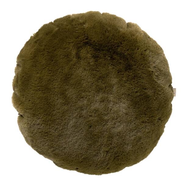 

Декоративная подушка Dutch Decor Zaya Rundform, 45x45x45 см цвет military olive