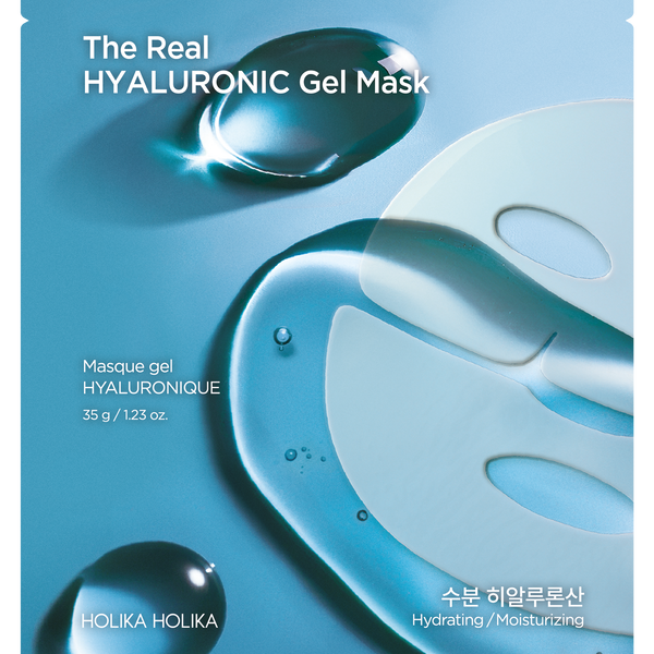

Гидрогелевая ночная маска для сухой и обезвоженной кожи, 35 г Holika Holika The real gel mask hyaluronic