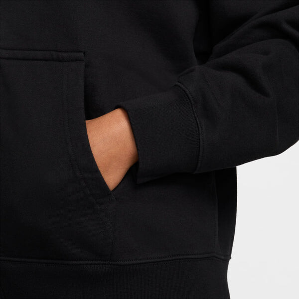 Толстовка x stussy ss24 флисовая толстовка с полной молнией Nike, черный — фото 3