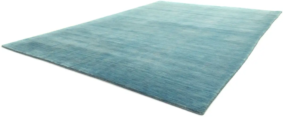 

Ковер из шерсти Моргенланда "LORIBAFT TEPPSTAR", прямоугольный, чистая новая шерсть, однотонный, для гостиной Morgenland 200х300 см, бирюзовый