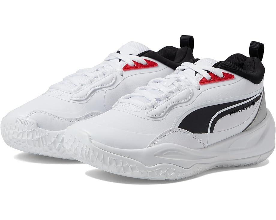 

Кроссовки Puma Playmaker Pro Plus, цвет Ash Gray/For All Time Red/PUMA Black