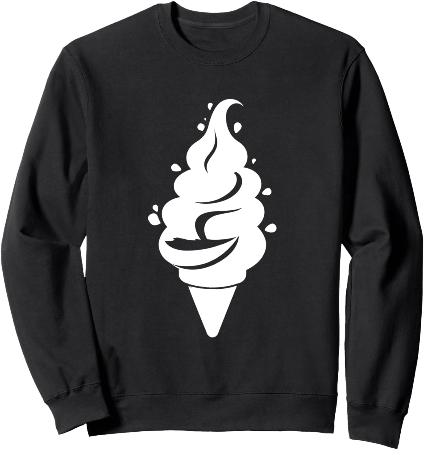 

Толстовка с рисунком мороженого Ice Cream Guy Graphic T-Shirt And Giveaway, черный