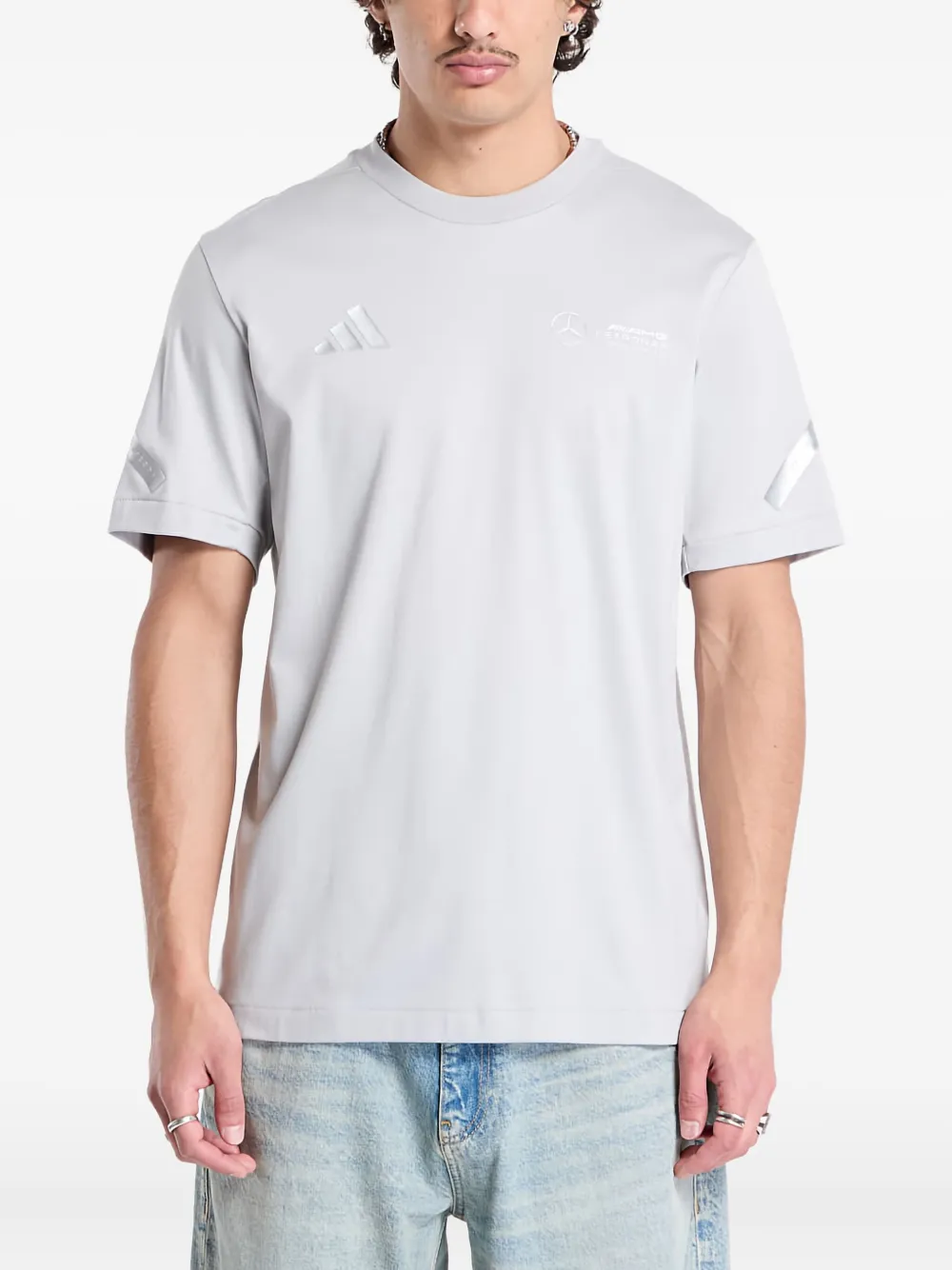 

Футболка X Mercedes AMG Petronas Formula One Team Adidas, серый