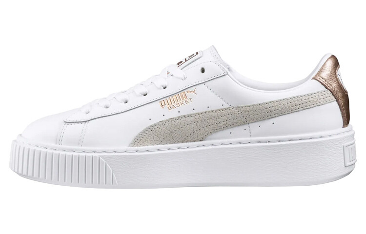 

Кроссовки PUMA Basket Platform Euphoria Rg 'White Gray Gold' Women's