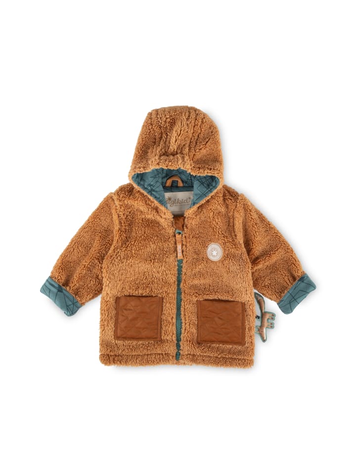 

Флисовая куртка Sigikid, коричневый