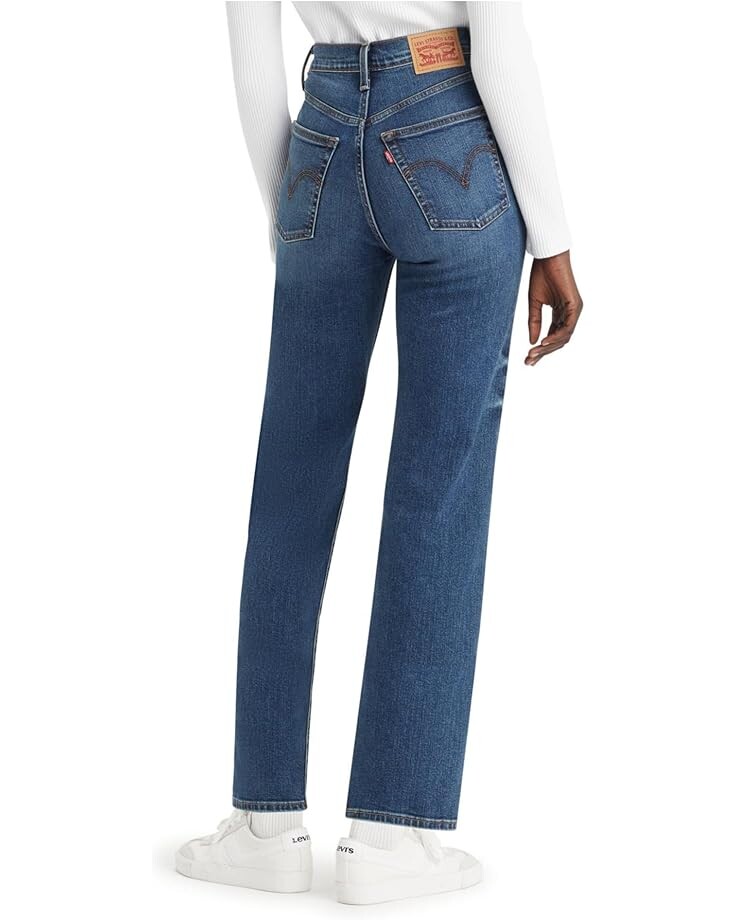 Джинсы Levi's Ribcage Straight Ankle, цвет Dial Up The Music — фото 2