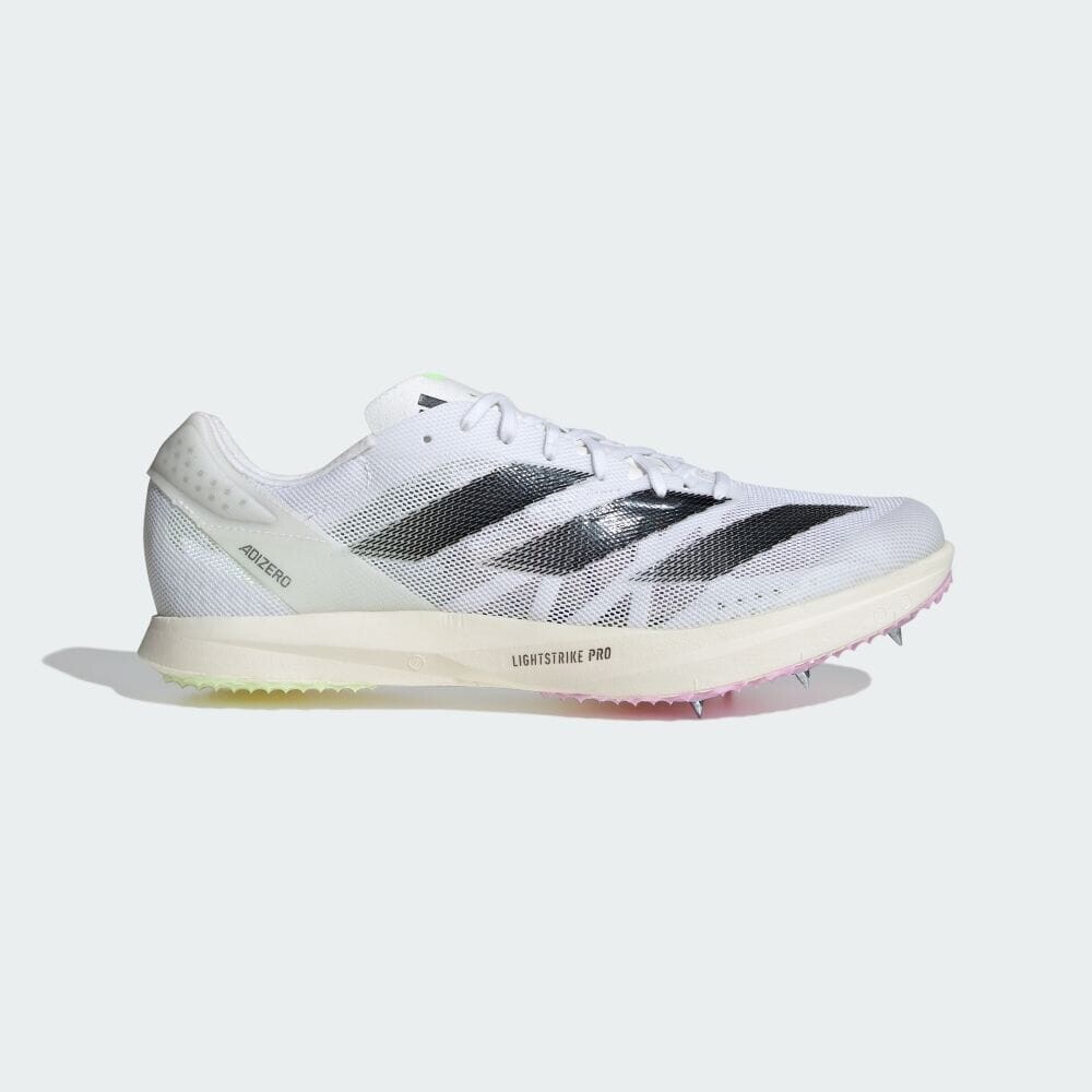 

Кроссовки Adidas ADIZERO AVANTI TYO TRACK AND FIELD LIGHTSTRIKE, цвет White/Black/Green Spark, Белый, Кроссовки Adidas ADIZERO AVANTI TYO TRACK AND FIELD LIGHTSTRIKE, цвет White/Black/Green Spark