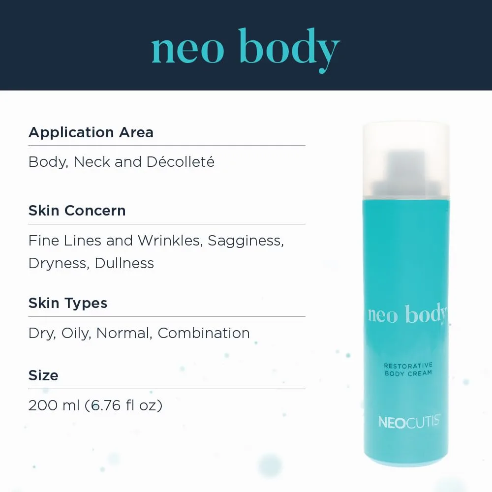 Восстанавливающий крем для тела NEOCUTIS Neo Body - омолаживающий и укрепляющий - 200 мл — фото 3
