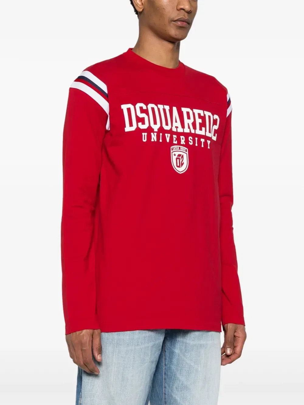 Футболка Varsity с логотипом Dsquared2, красный — фото 3