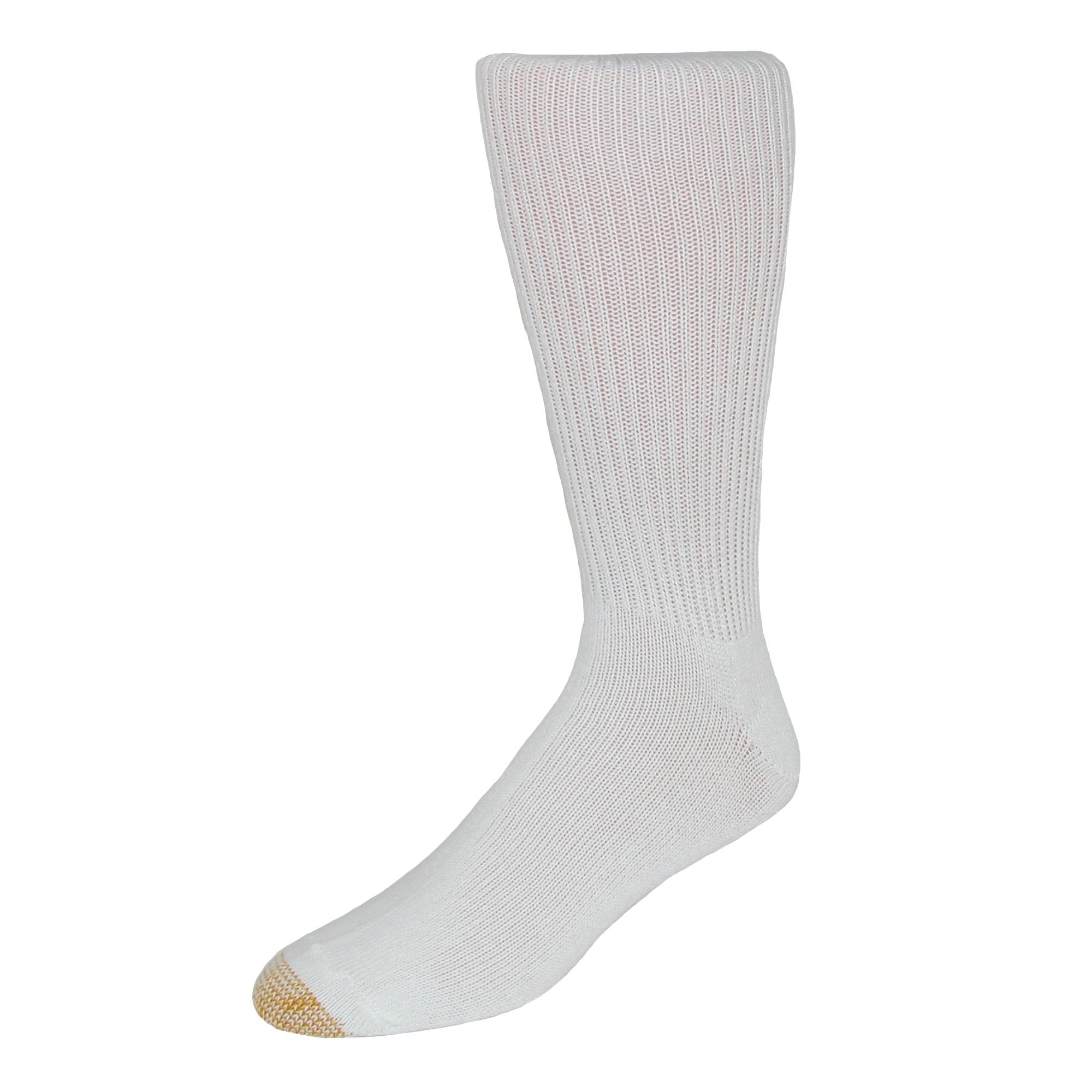 

Мужские носки Fluffies до середины голени (упаковка из 3 шт.) Gold Toe, белый