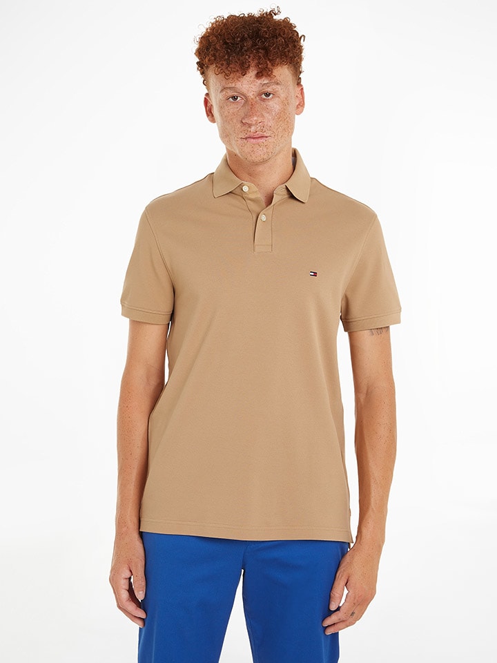 

Футболка поло Tommy Hilfiger, бежевый