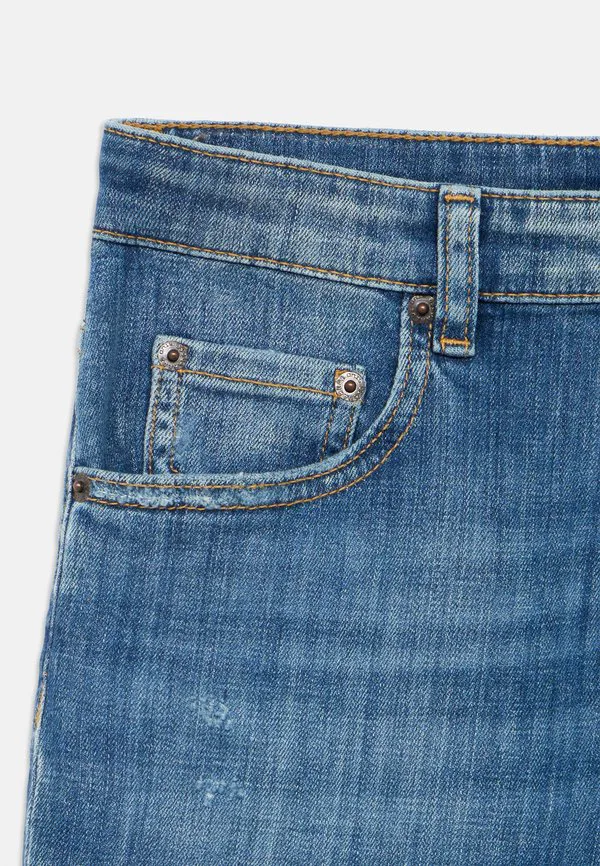 Джинсы унисекс stanislav прямого кроя Dsquared2, Blue Denim — фото 3