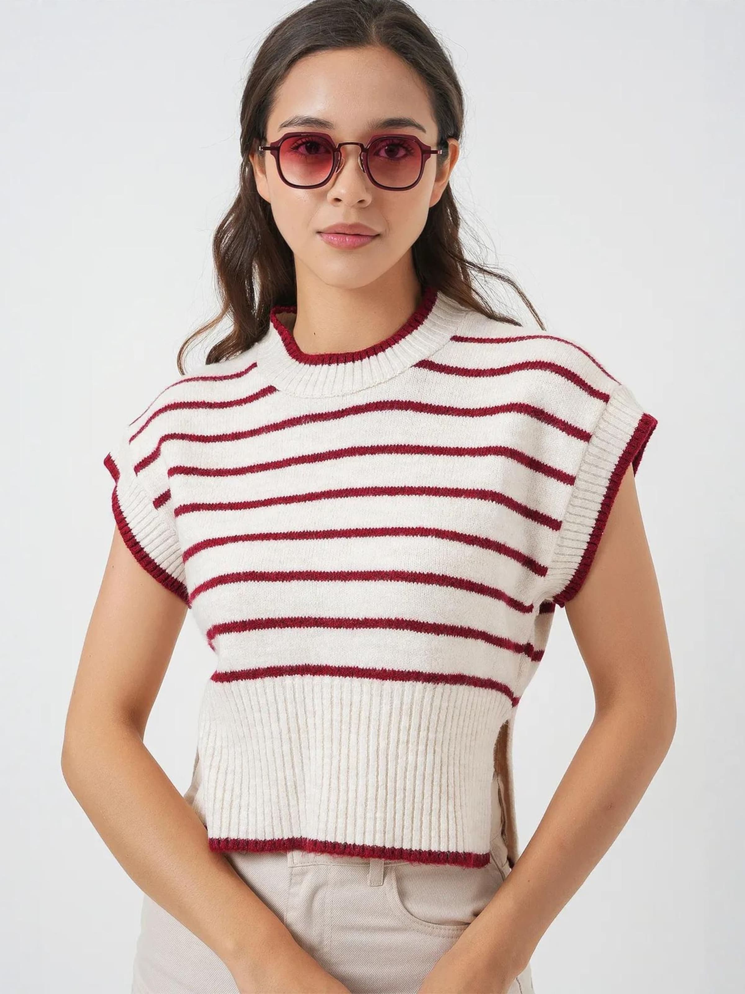 

Bigdart Свитер в бордовом цвете