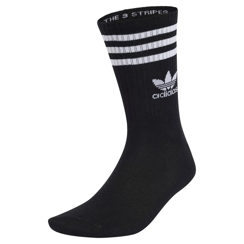

Носки adidas Originals 3 Stripes crew 6 pairs, черный