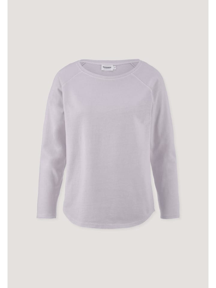 

Hessnatur Футболка с длинными рукавами, свободного кроя, пастельно-лавандового цвета