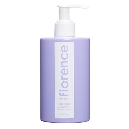 

Florence by Mills Mirror Magic Осветляющее увлажняющее средство для тела с ароматом кокоса и ванили Веганский и без тестирования на животных