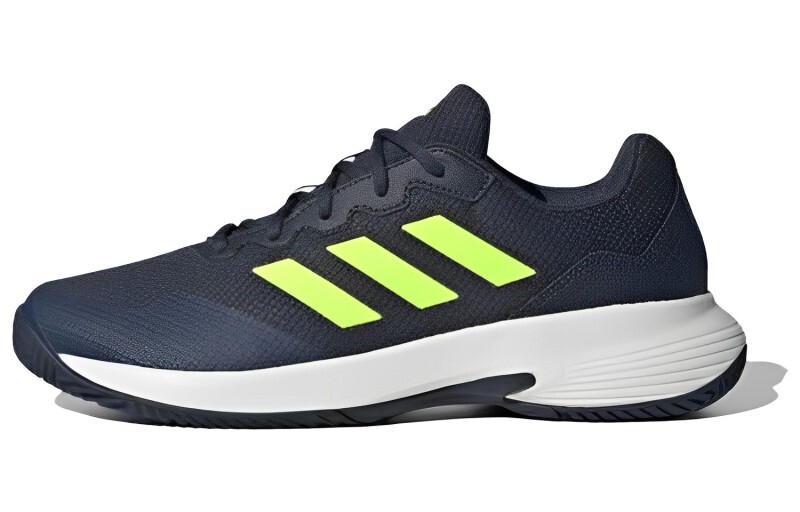 

Кроссовки adidas GameCourt 2.0 Shadow Navy Lucid Lemon, зеленый