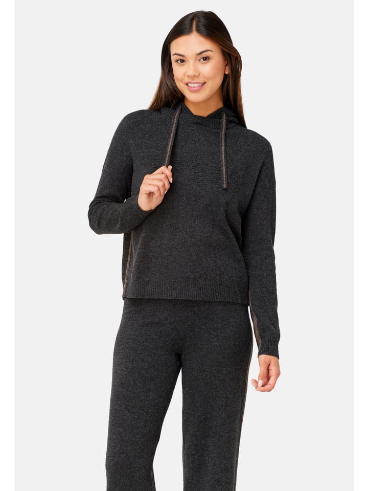 

Krimson Klover Худи графитового цвета с пуловером Après