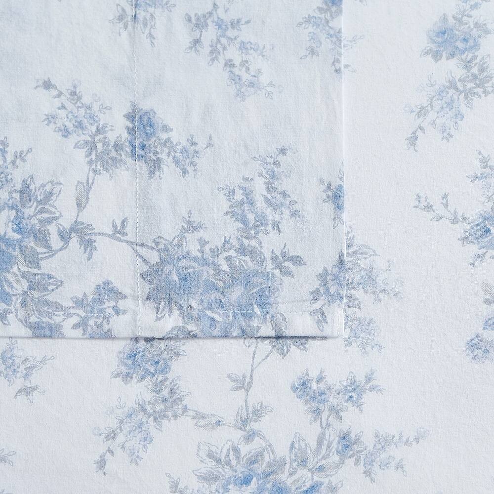

Комплект простыней The Farmhouse с британской розой, цвет Blue Floral