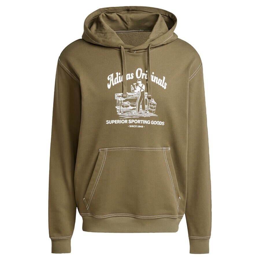 

Толстовка с капюшоном ADIDAS ORIGINALS Sweatshirt Wabash, зеленый