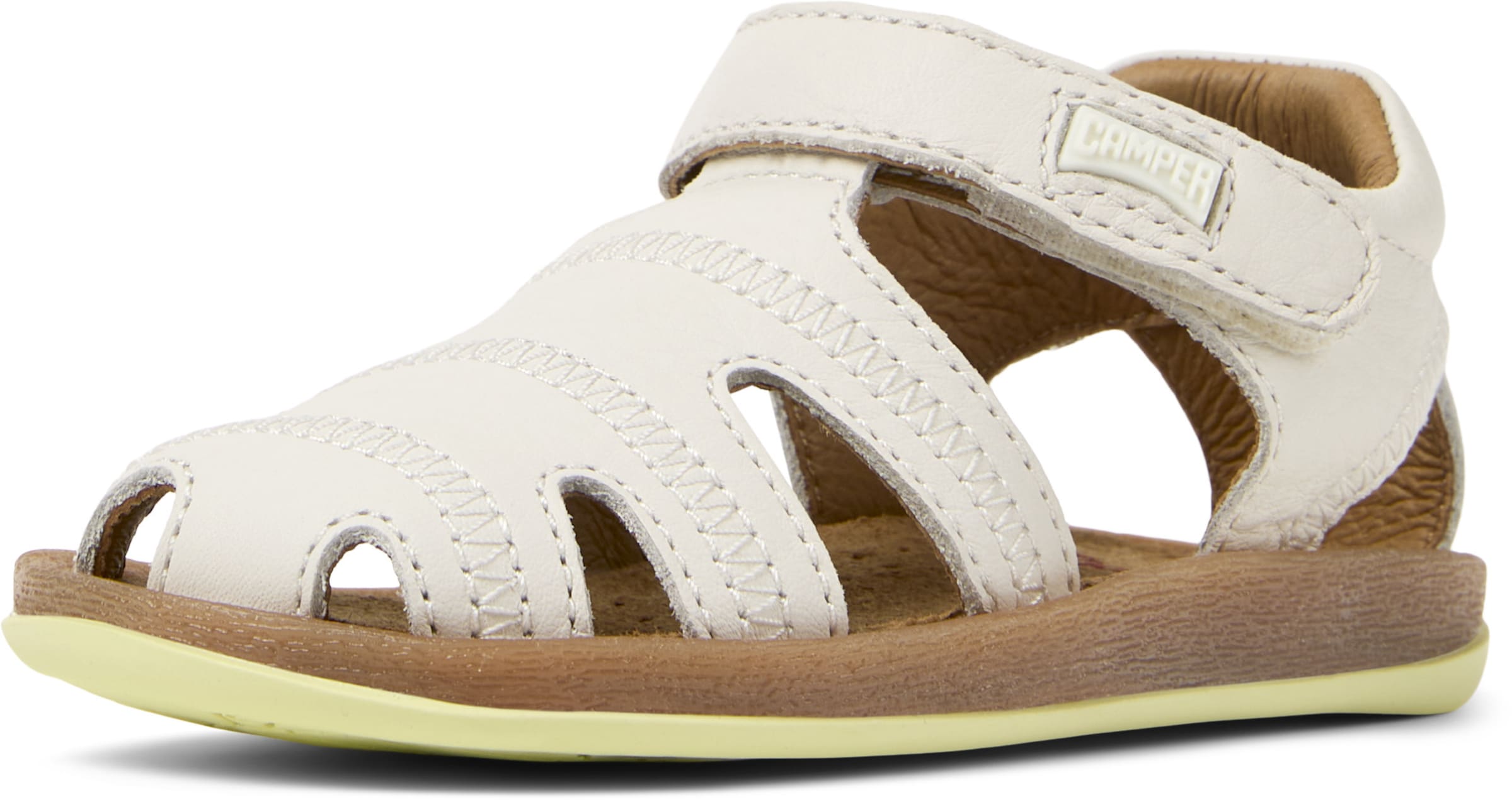 

CAMPER Сандалии 'Bicho' из шерсти белого цвета