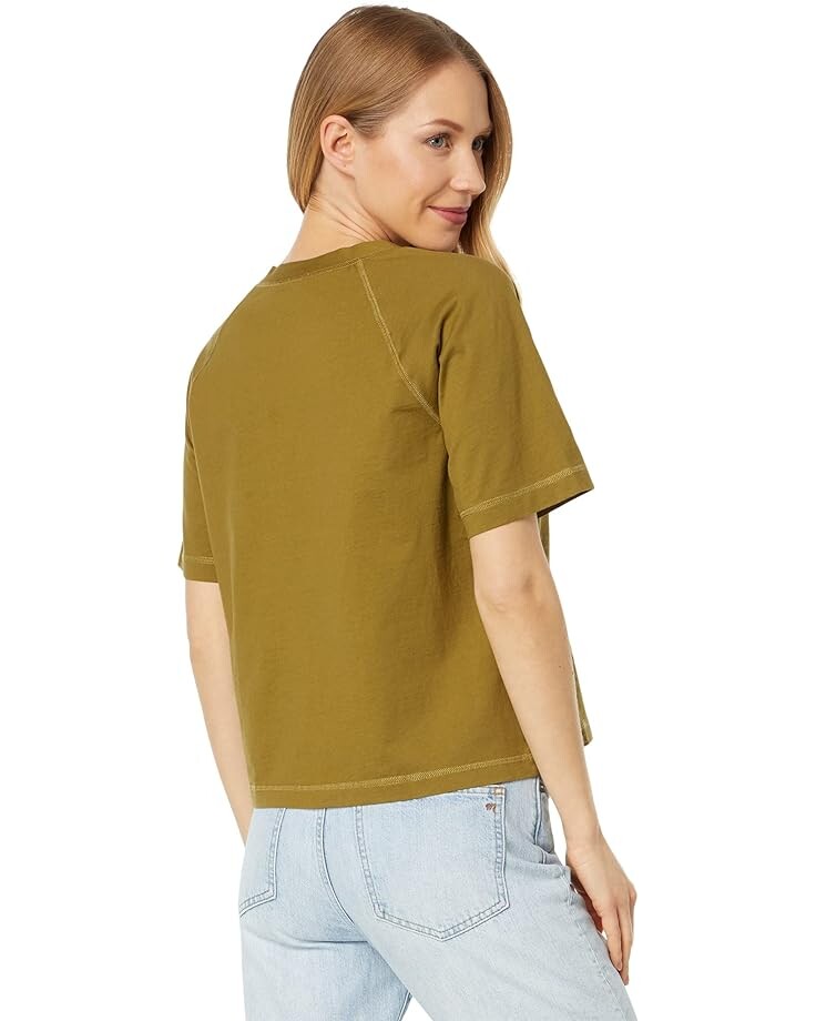 

Футболка Pendleton Deschutes Raglan Sleeve Tee, цвет Olive Green