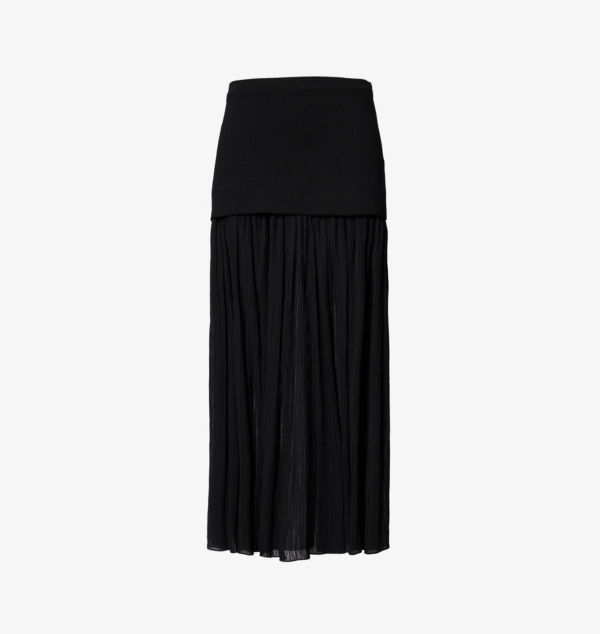 

Юбка макси Paige с контрастными вставками Proenza Schouler, черный