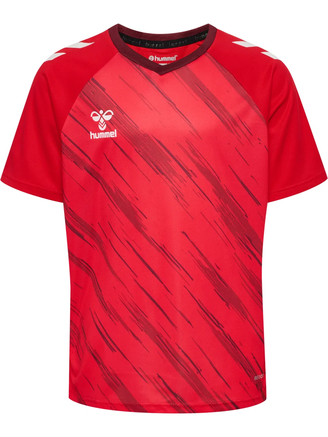 Футболка с вентиляцией Hummel, true red/zinfandel