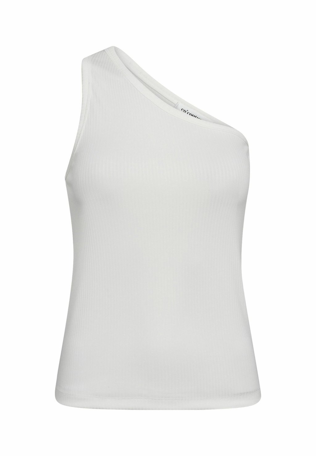 

Топ RIETTACC RIB ASYM TANK Co'couture, белый